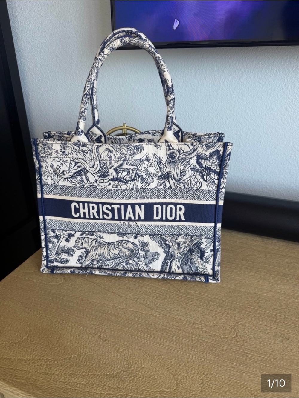 Christian Dior Medium Dior Book Tote